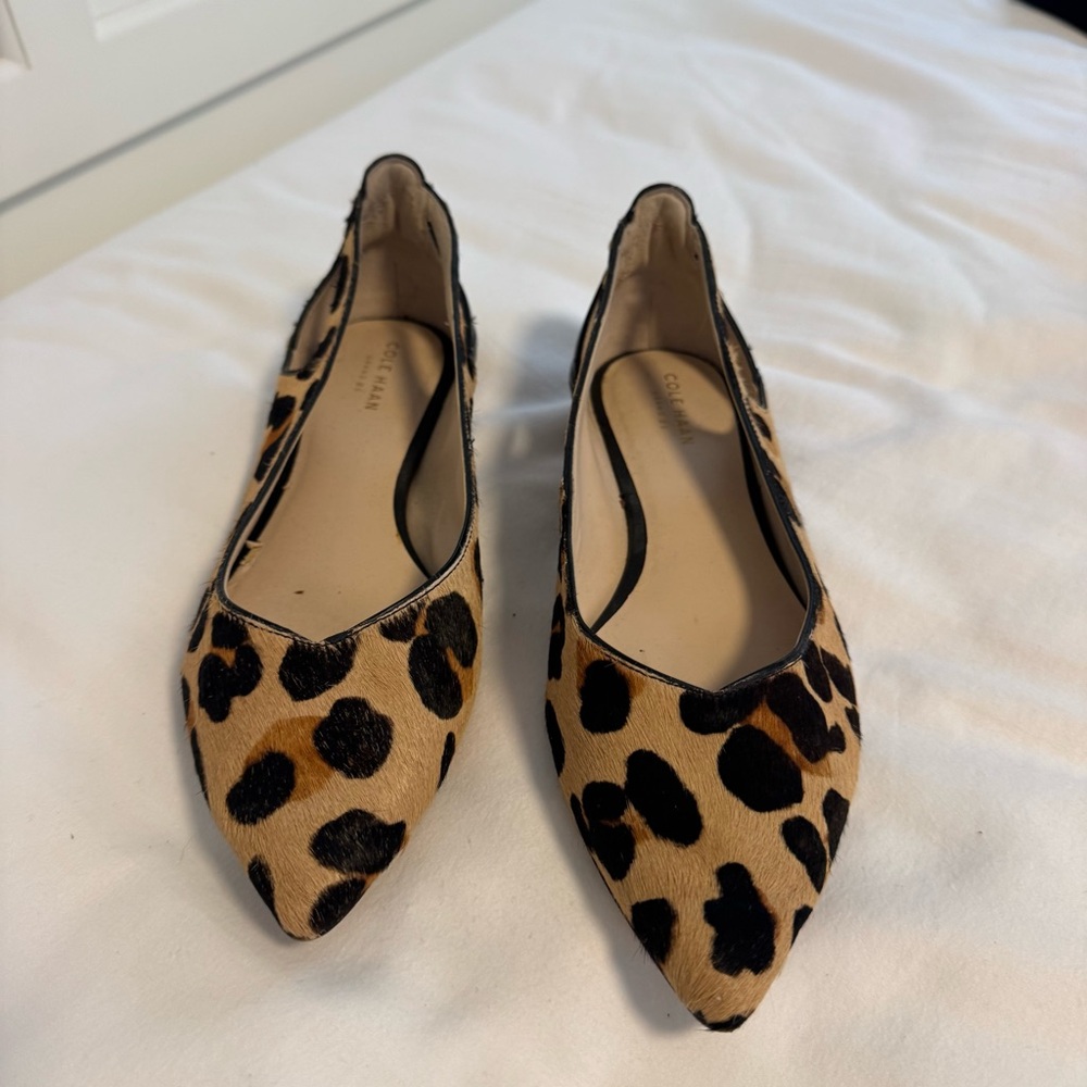 Cole Haan Leopard Print Flats